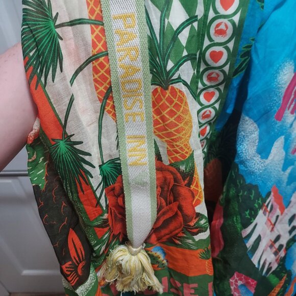 ALÉMAIS Alan Berry Rhys Paradiso Maxi Shirt Dress - Picture 13 of 14